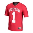 thumbnail image 2 of Men's GameDay Greats #1 Scarlet Boston University Lightweight Lacrosse Jersey, 2 of 4