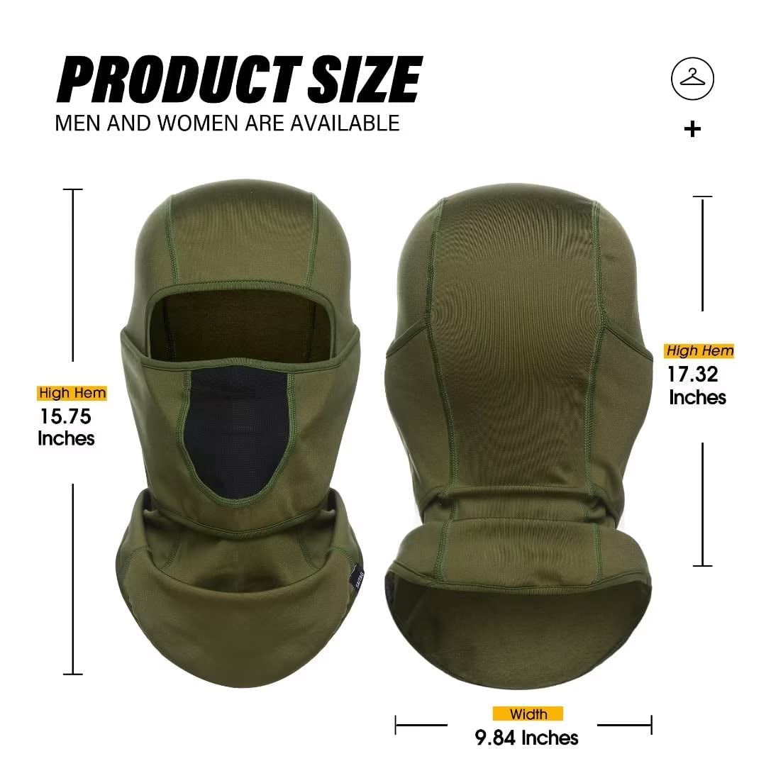 Balaclava Ski Mask Warm Face For Cold Weather Winter Skiing Snowboarding Motorcycling Ice Fishing Men
