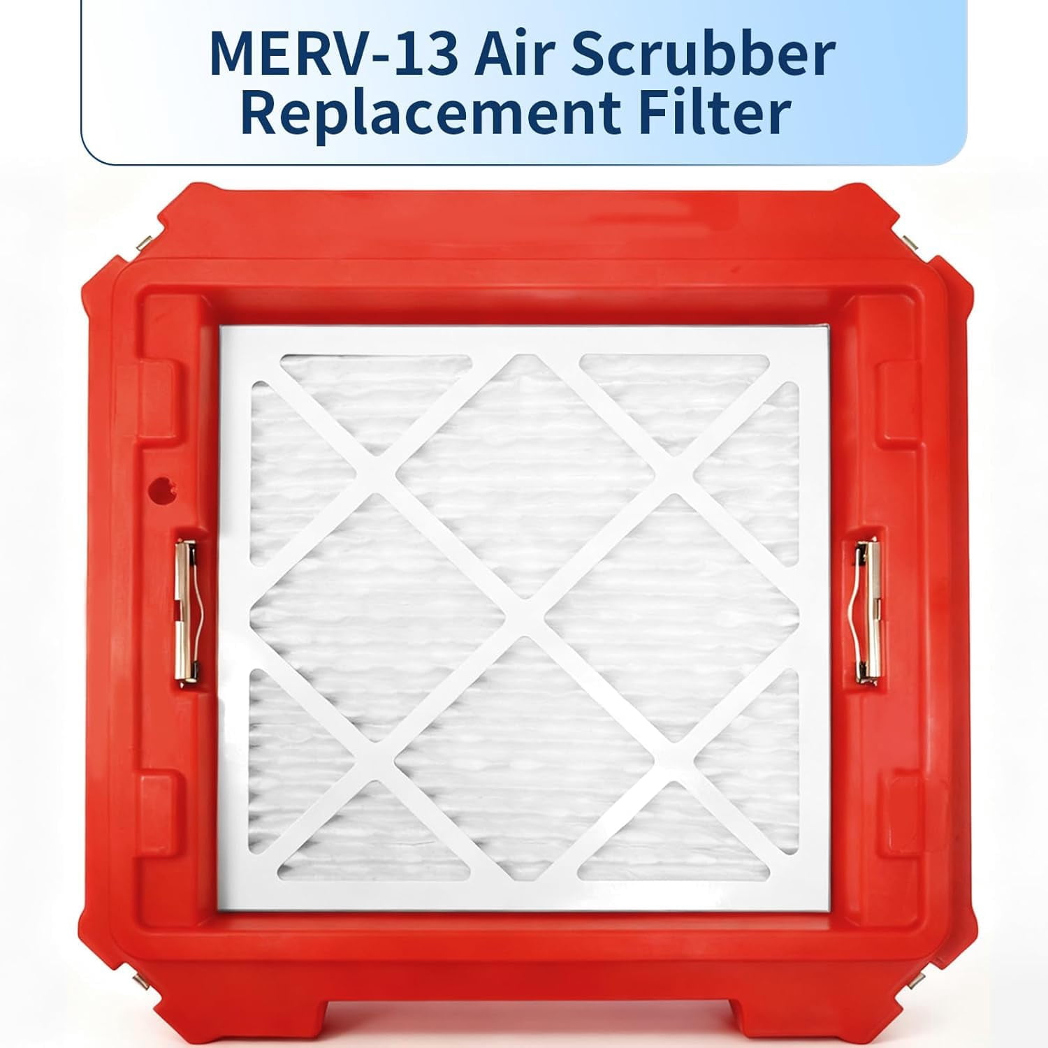 HEPA Air Purifiers MERV-13 Filter Replacement Set for Commercial HEPA 550 Air Scrubber & Purifiers (Pack of 4)