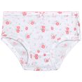 thumbnail image 6 of Princess Rose Toddler Girls Underwear Pointelle Knit Soft Cotton Hipster Underwear Panties 5 Pack, 6 of 7
