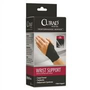 Medline Performance Series Wrist Support Adjustable Black ORT19700D
