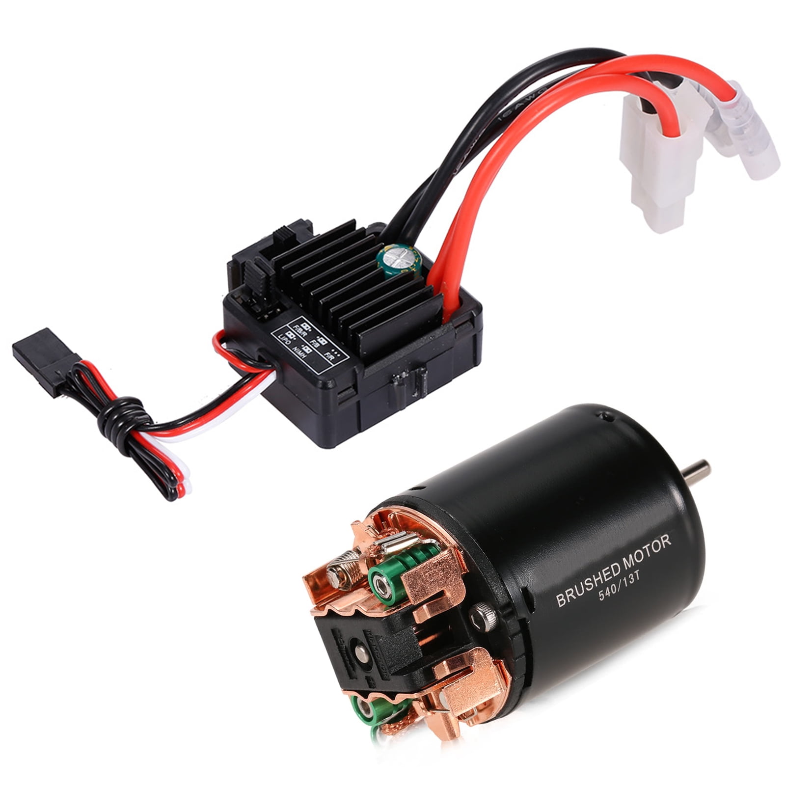 GoolRC 540 13T Brushed Motor w/ 60A ESC for 1/10 Traxxas Ford F-150 RC Car N3A9 