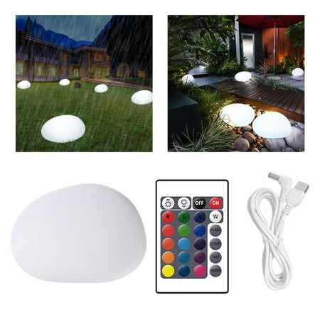 

Waterproof Cobblestone Shape Light with Remote Control for kids children room 20x12x7cm