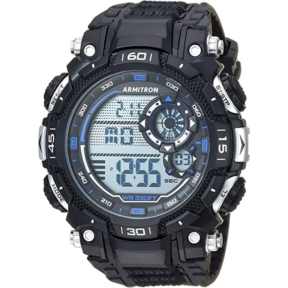 Reloj Sport Cronógrafo Digital Armitron 40/8397BBK para Hombre 52.5mm Negro