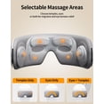 thumbnail image 6 of ibreo MG 3 Eye Massager for Migraine Relief, Heat, Temple Massage, Air Compression and Bluetooth Music Streaming Eye Strain Care Mask Relaxation, 6 of 8