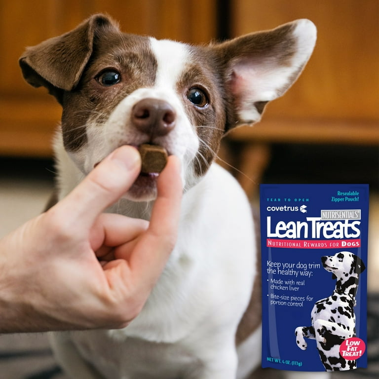 Covetrus Nutrisential Lean Treats for Dogs Soft Dog Treats for Small Medium Dogs Nutritional Low Fat Bite Size K9 Treats Chicken Flavor 3