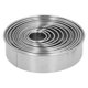 thumbnail image 5 of Stainless Steel Circle Hollow Punching Cutting Mold for Dough Clay - 12Pcs, 5 of 5