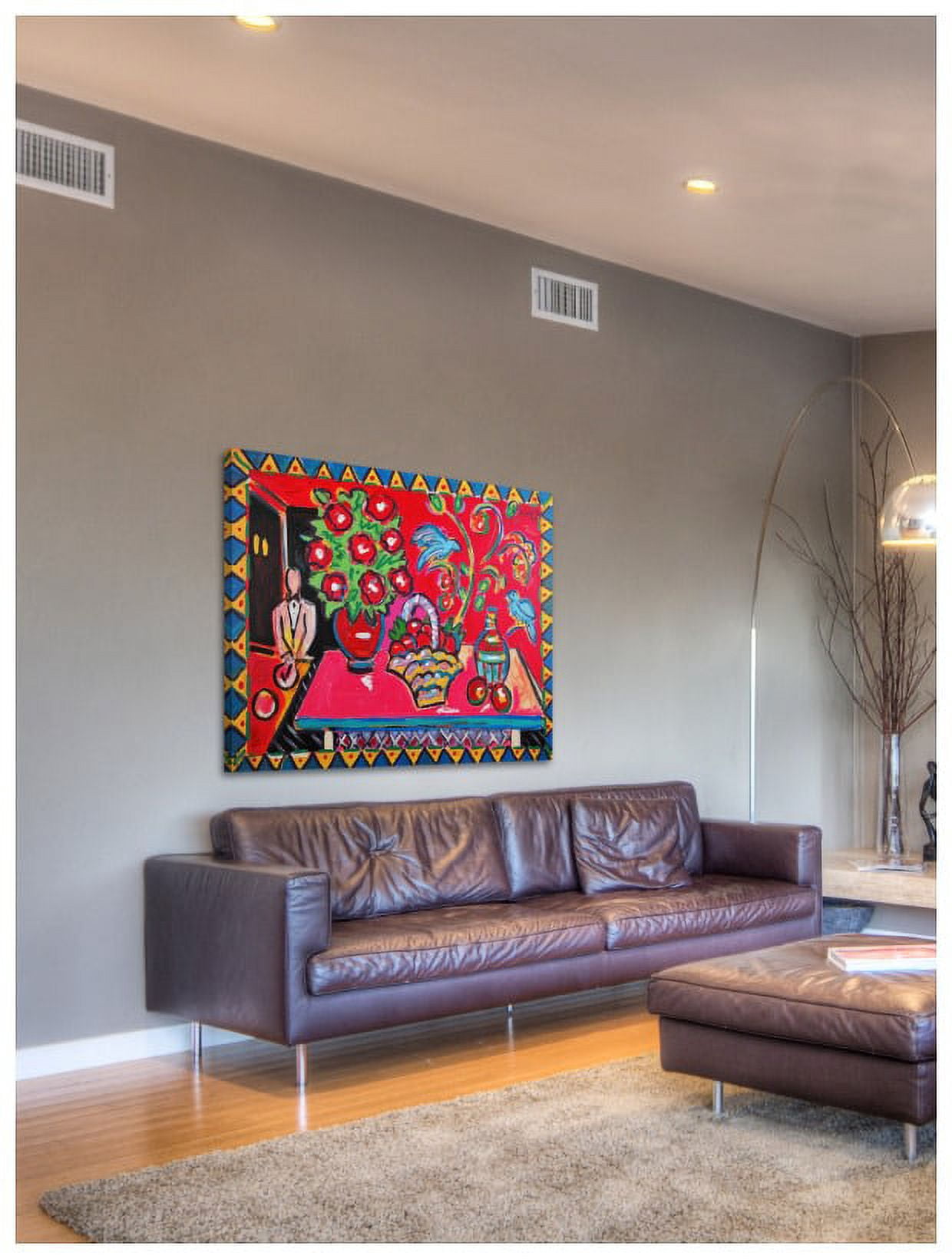 Marmont Hill "Felidia" by Wayne Ensrud Painting Print on Canvas