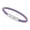7 - Bayonet Snap Silver, variant on Unisex Men's Genuine Leather Stainless Steel Magnetic Clasp Bracelet Purple-17 - Bullet Matte Magnetic Silver