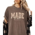thumbnail image 2 of Made for More Faith Based Shirt for Women - Ephesians 2:10 Floral Christian Graphic Tee Espresso Shirt Adult X-Large, 2 of 7