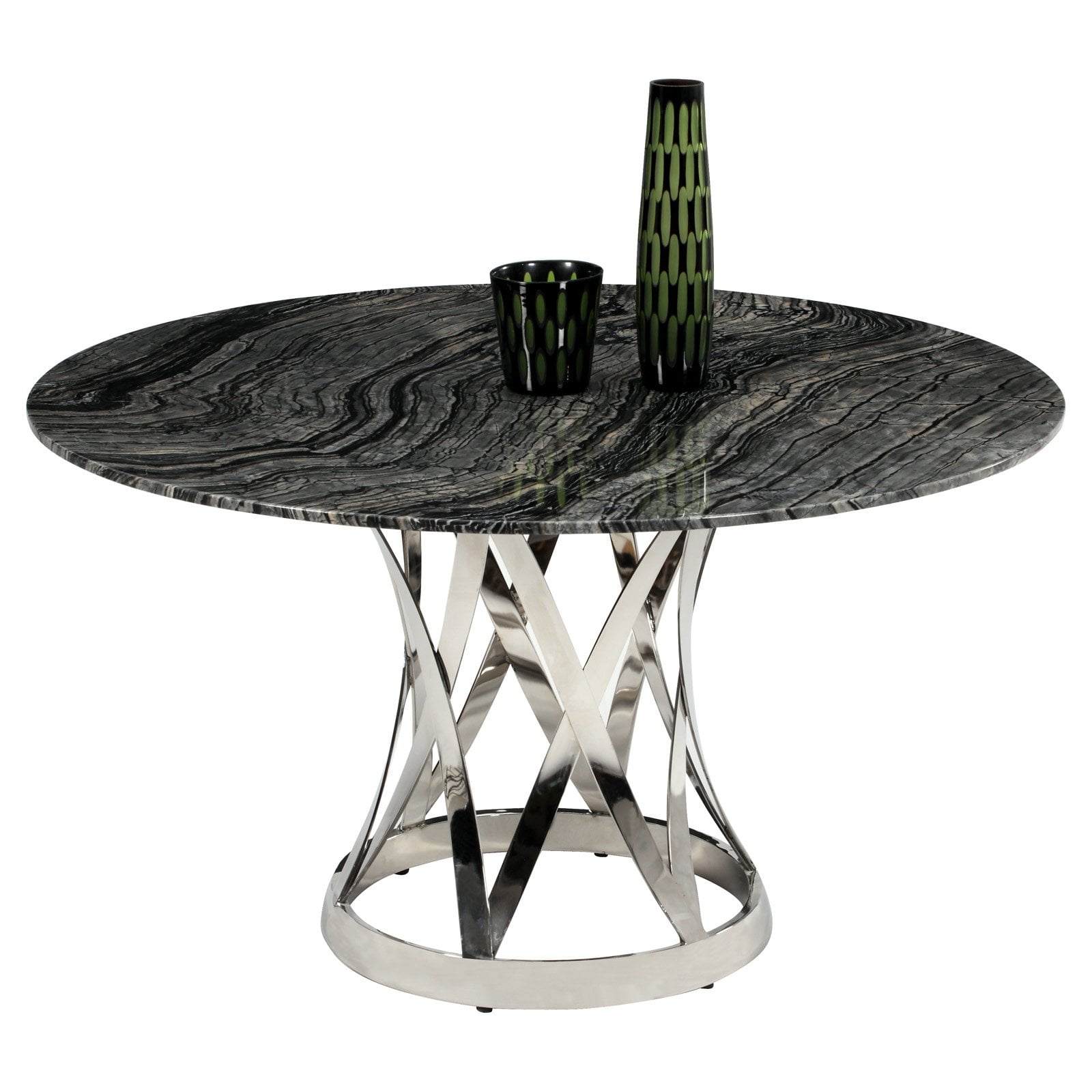 Chintaly Janet Round Dining Table Com
