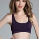 thumbnail image 4 of Qarigey Sujetadores deportivos Elasticidad Fitness Sujetador Ejercicio Apasionado Deporte Prop Back Diseño único Seamless Dark Purple Type2 NO2, 4 of 6