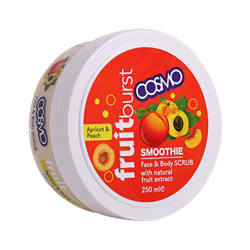 Pack of 2 Assorted Face & Body Scrub Fruit Burst Smoothie Removes Dead Cell 8.4 Oz (Jar) - Apricot & Peach and Berry - image 2 of 3