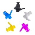 thumbnail image 2 of Tapones para los oídos para natación Tapones para los oídos de silicona en espiral profesionales a prueba de agua Juego de pinzas para la nariz Equipo de natación Tapones para los oídos de, 2 of 5