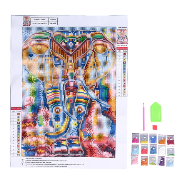 Kit de pintura de diamantes de imitación Sincero taladro completo 30 x 40 cm