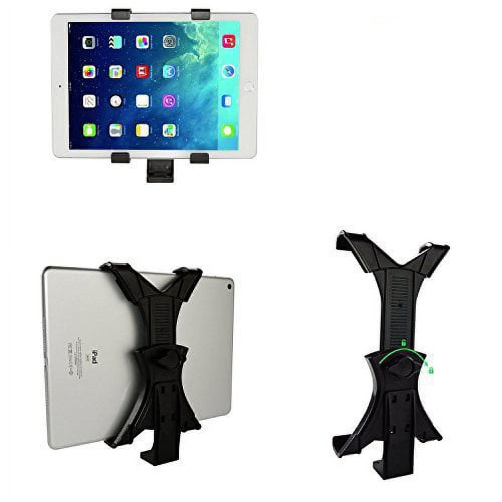 Acuvar 57" inch Pro Series Tripod, Acuvar Tablet Mount + Universal Smartphone Mount + Tripod Mount for all GoPro Cameras
