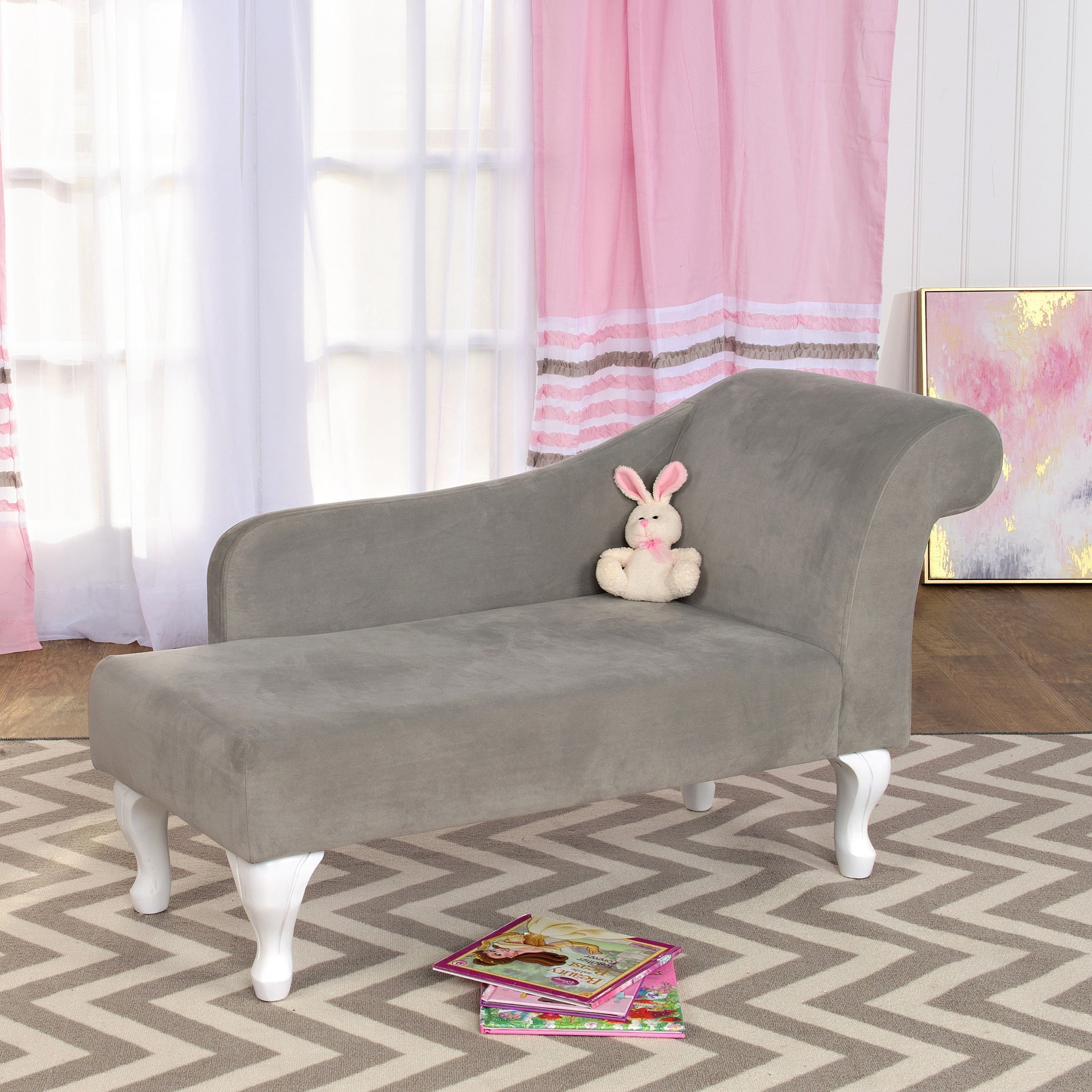 HomePop Diva Juvenile Chaise Lounge by Overstock