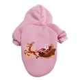 thumbnail image 1 of Christmas Christmas Deer Santa Dog Sweater Dog Clothes Pet Pet Pet Clothes Rack Pet Clothes for Small Dogs Girl Pet Clothes for Small Dogs Boy Pet Clothes for Small Dogs Tutu, 1 of 8