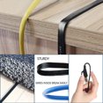thumbnail image 6 of Cat 8 Ethernet Cable 25 FT, High Speed Ethernet LAN Cable with Gold Plated Rj45 Connector, 40Gbps Flat Network Cable Cord for Gaming, PS4/5, Xbox Router, Modem, Faster than Cat 7 Cat 6, Black, 6 of 7