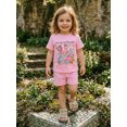 thumbnail image 6 of BemeyourBBs Toddler Baby Girl Back To School Outfit 4 5 6 7 8 9 10 Years Pre Kindergarten Outfit Baby Girl Summer Good Say I'm Ready for Pre-K Clothes Short Sleeve T Shirt Top and Pockets Shorts Set, 6 of 9