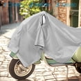 thumbnail image 1 of FOMIYES Funda Impermeable Para Motocicleta Con Protección Contra En Color Gris, 1 of 6