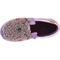 thumbnail image 4 of Children's Acorn Critter Novelty Moc Slipper Iris Fleece/Poly Cotton 1-2 M, 4 of 5