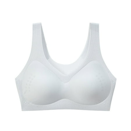 Padded Bralettes for Women Convertible Bra Feature V-Neck Balconette Bra Style W-949 Gray M