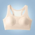 thumbnail image 2 of Loopsun 9 to 17 Years Girls Wireless Breathable Training Bra Khaki, 13-15Years, 2 of 5