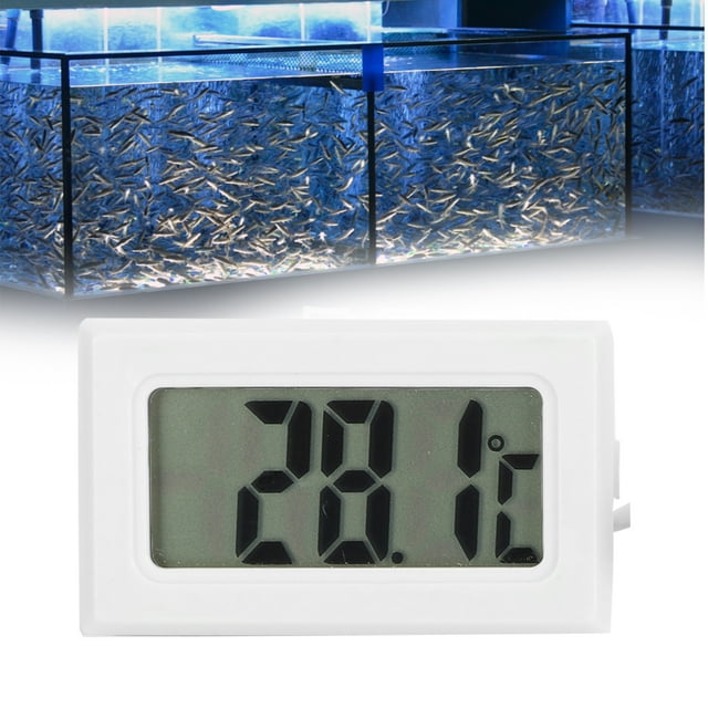 Aquarium Temperature Gauge, Small Portable Waterproof Aquarium Digital Accurate For Aquarium For Fish