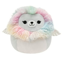 Squishmallows 12 inch Leonori the Grey Lion with Wings - Child's Ultra Soft Stuffed Plush Toy