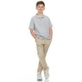 thumbnail image 4 of Sezzit Boys Polo 2-Pack: Premium Comfort and Timeless Style - School, Play, Church, Birthdays -Gray, 4 of 9