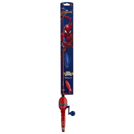Shakespeare Marvel Spiderman Kit 2 6 Spincast Combo for Kids
