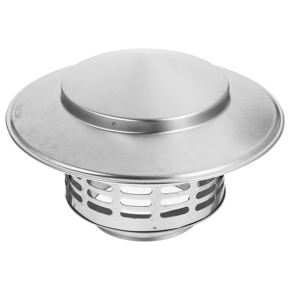 Raindrops Wind Direction Chimney Cap Stainless Steel 1Pack