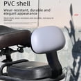 thumbnail image 3 of Universal Electric Bike Rear Seat Backrest with Water Bottle Holder - Durable, Easy Installation, Stylish White Design for Ebikes, Scooters, and Models Like Xiaojinguo (Compatible with Tailg, Yadea,, 3 of 6