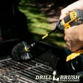 thumbnail image 2 of Drillbrush Ultra Stiff Original Drill Brush Scrubber with 7in Extension for Tough Surfaces, 2 of 7