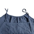 thumbnail image 3 of StSilkitty Camisole en Coton pour Femmes Été Décontractée Sans Manches Col Ras du Cou à Bretelles Spaghetti Débardeurs Couleur Unie Légère Douce Confortable Blouses, 3 of 7