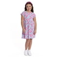thumbnail image 5 of Mattel Barbie Girls Play Dress with Short Sleeves, 2-Pack, Sizes 4-16, 5 of 7