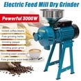 thumbnail image 4 of FICISOG 3000W 110V Wet&Dry Commercial Electric Heavy Duty Grain Grinder maize flour Wheat Corn Grain Mills Electric Grinder Mill, 4 of 13