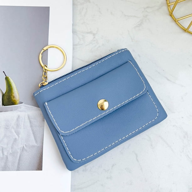 Monedero con cremallera Lisbinx con cierre, compacto y funcional para llaves o monedas, elegante y duradero para uso diario.