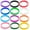 Assorted, variant on GOGO 60 Pcs Rubber Bracelets for Kids, Silicone Rubber Wrist Bands for Events - Kelly Green
