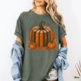 thumbnail image 3 of Cozy Season T-Shirt, Books Lover Fall Shirt, Cute Pumpkin Graphic Tee, 3 of 5