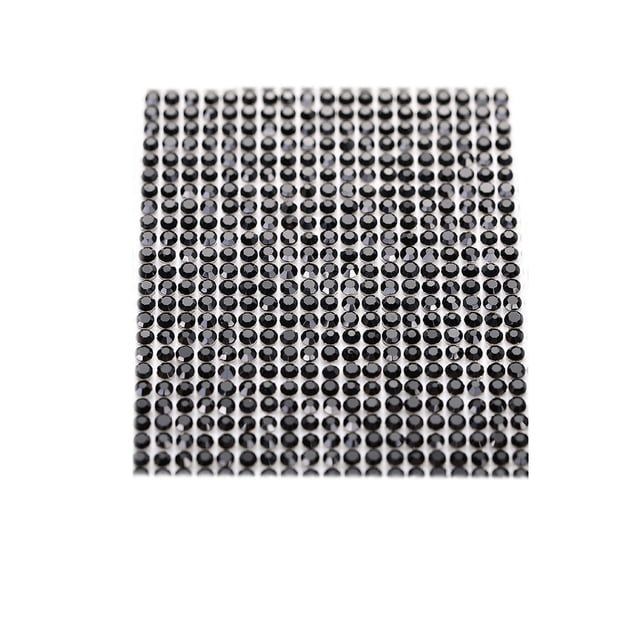 Naiovety Cinta de diamantes de imitación de cristal, pegatina ostentosa, decoración de regalo, adorno DIY para teléfono de coche, cinta negra 6 de Type2 NO2 Naiovety HA059970-10B