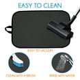 thumbnail image 3 of SUSSEXHOME Pets 23.6 x 16.1 x 0.25 Inches Cat Litter Mat for Litter Box - Double Layer Washable Cat Litter Trapping Mat - Paws-Soft Slip Resistant Litter Catching Mat, 3 of 8
