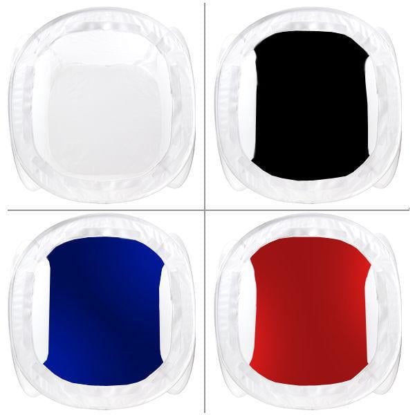 16" 40x40 Photo studio light shooting tent cube softbox 4 backdrops