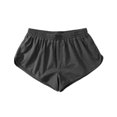 thumbnail image 4 of JUNWELL Men‘s Running Workout Shorts Casual Solid Color Elastic Waist Gym Bodybuilding Athletic Sport Training Booty Shorts, 4 of 9