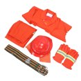 thumbnail image 1 of Flame Retardant Safety Suit, Reflective Flame Retardant Coverall, ABS and Nylon, Lightweight, Breathable, Double Stitched, Industrial Use Environment -20 + 200, 1 of 7
