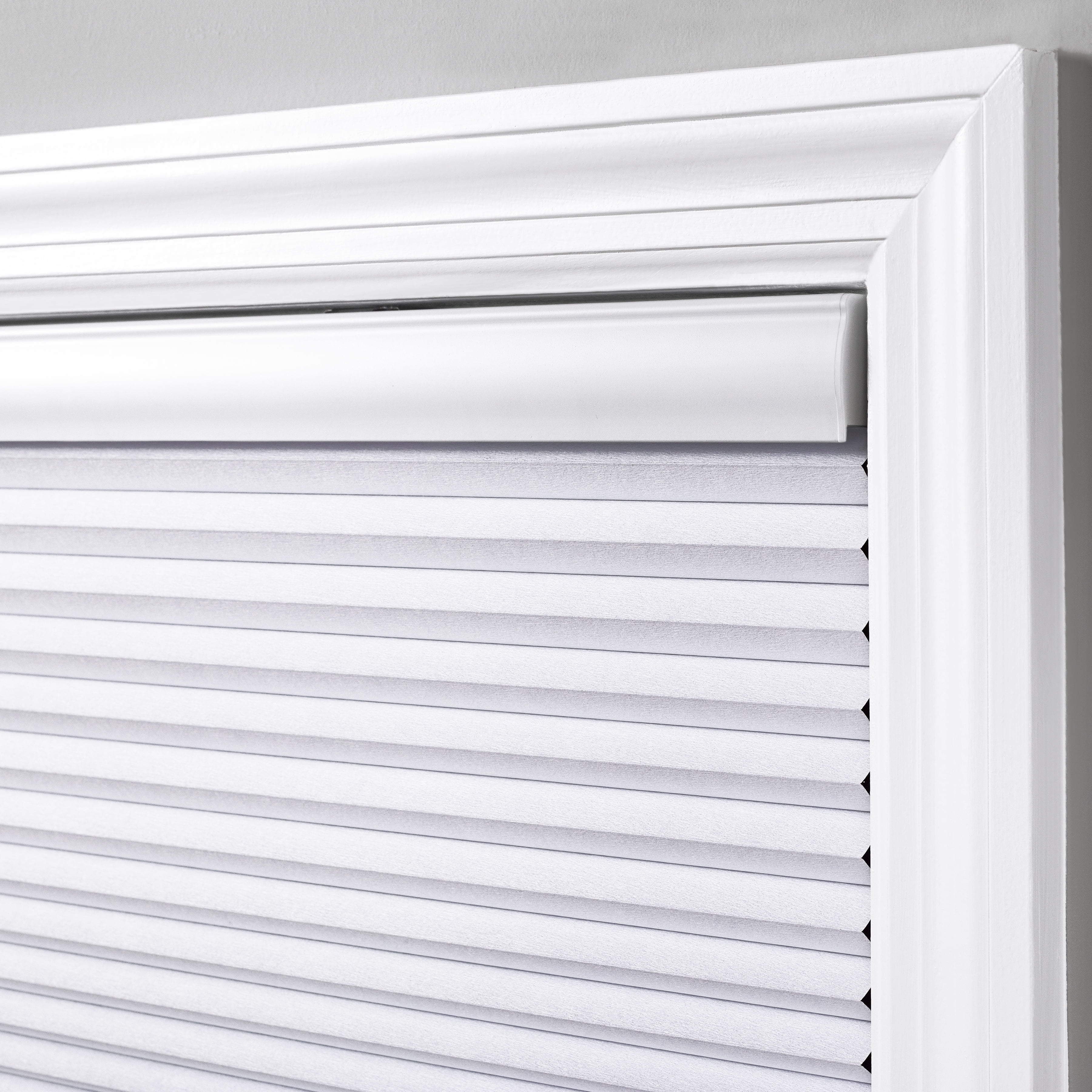 Coverscaped Cellular Shade, Room Darkening White, 52.75 x 62