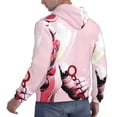thumbnail image 4 of Lsque Five Nights At Freddy'S Pattern Casual Men's Hoodie,Hooded Sweatshirt with Kangaroo Pocket,Pullover Hoodie-Medium, 4 of 8