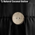 thumbnail image 5 of Seasonwood Farmhouse Shower Curtain Shabby Chic Black Shower Curtain with 12 Hooks 72'' x 72'', 5 of 9