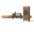 thumbnail image 4 of ATOMSTACK R3 Rotary Roller Support Block Extension Shelf Towel Full Metal Structure for Large Object Wooden Boards Skateboards Long Billboards, 4 of 8